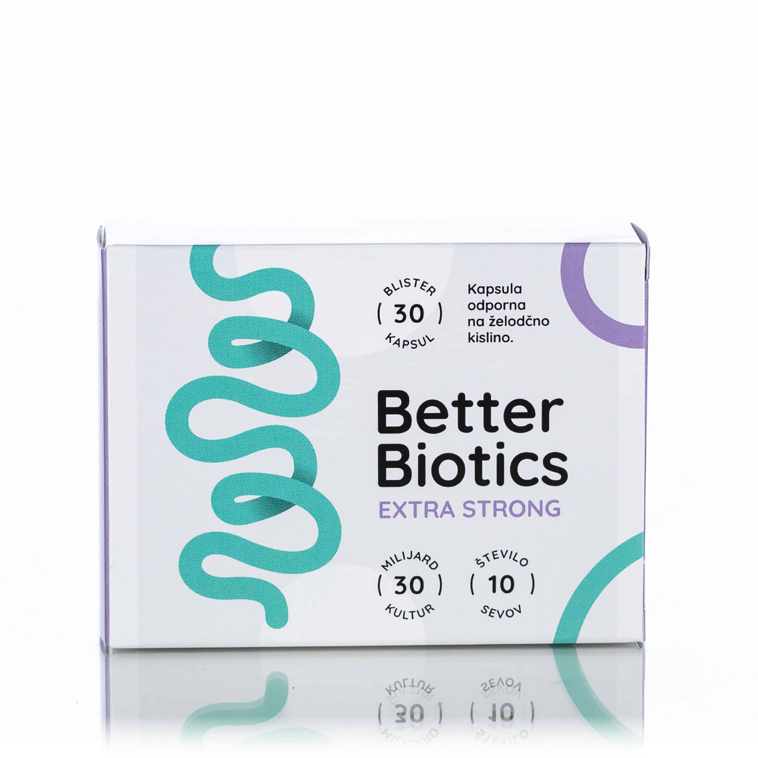 Better Biotics Extra Strong, 30 kapsul