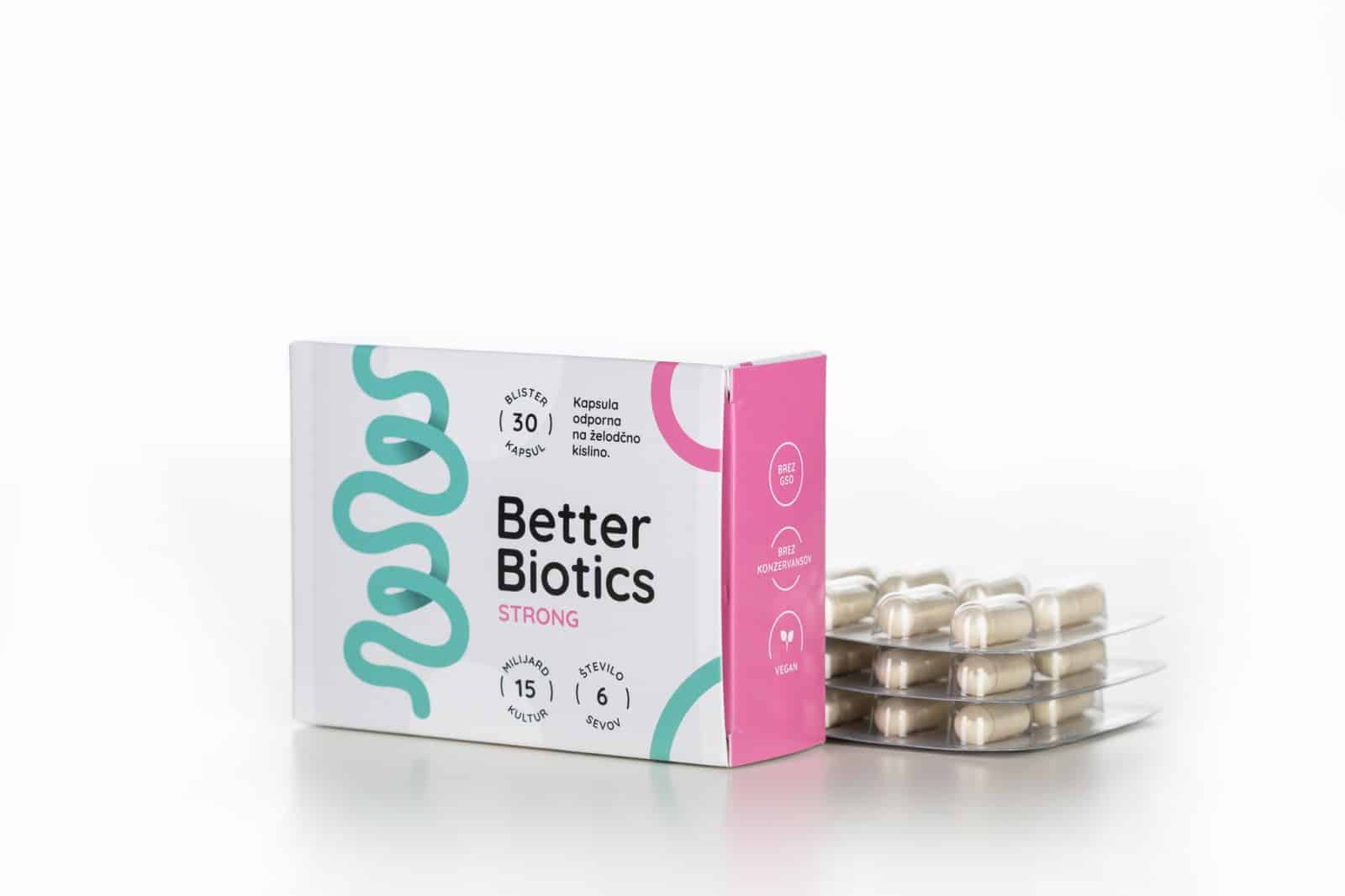 Better Biotics Strong, 30 kapsul