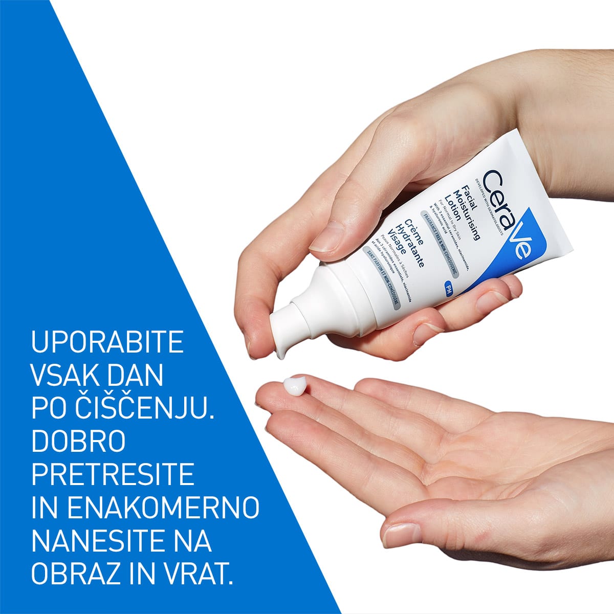 CeraVe vlažilna nega za obraz, 52 ml