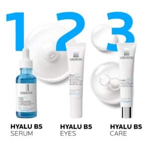 LRP Hyalu B5 krema za zmanjševanje gub okoli oči, 15 ml