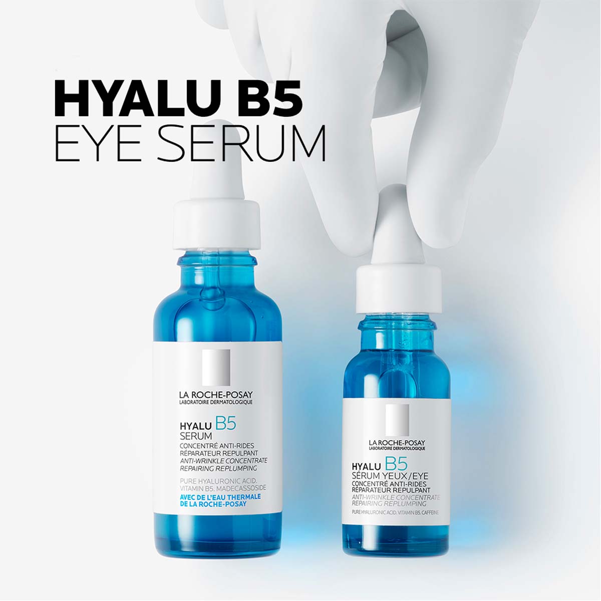 LRP HYALU B5 Serum za predel okoli oči, 15 ml