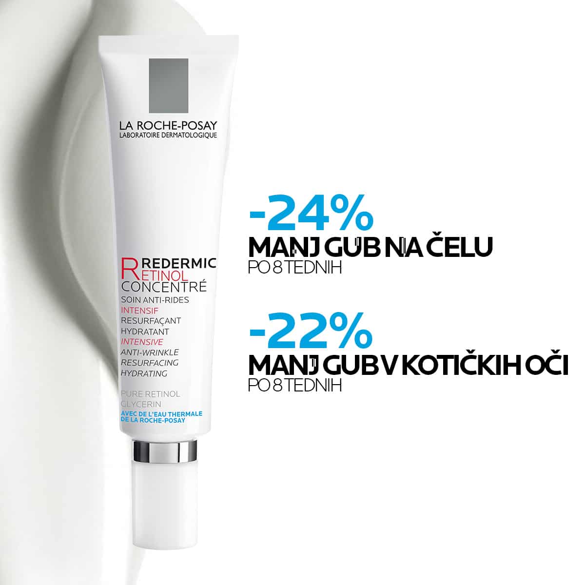 LRP Redermic Retinol, intenzivni korektor proti poudarjenim gubam