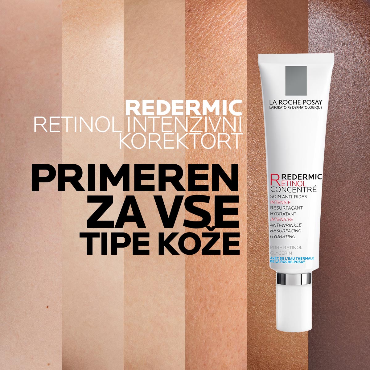 LRP Redermic Retinol, intenzivni korektor proti poudarjenim gubam