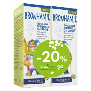 Fitobimbi Bronhamil, peroralna suspenzija - PAKET 2 x 200 ml