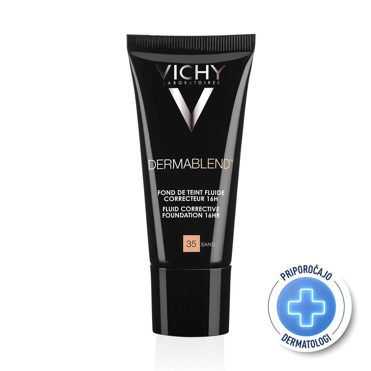 Vichy Dermablend, korektivna podlaga - tekoči puder 35 Vichy Dermablend, korektivna podlaga - tekoči puder 35
