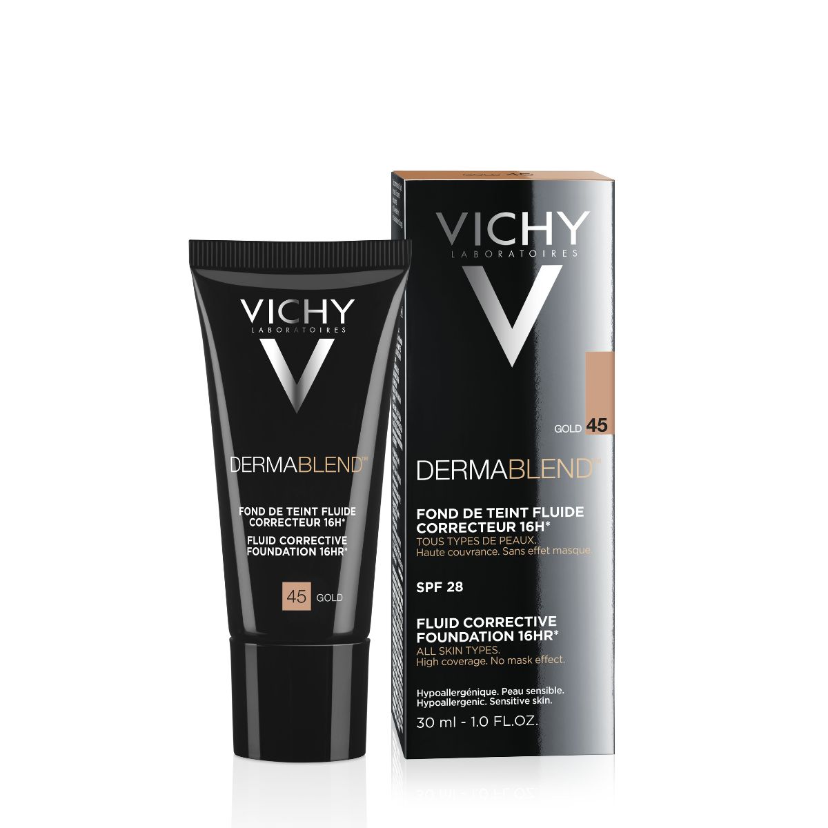 Vichy Dermablend, korektivna podlaga - tekoči puder 45 Vichy Dermablend, korektivna podlaga - tekoči puder 45