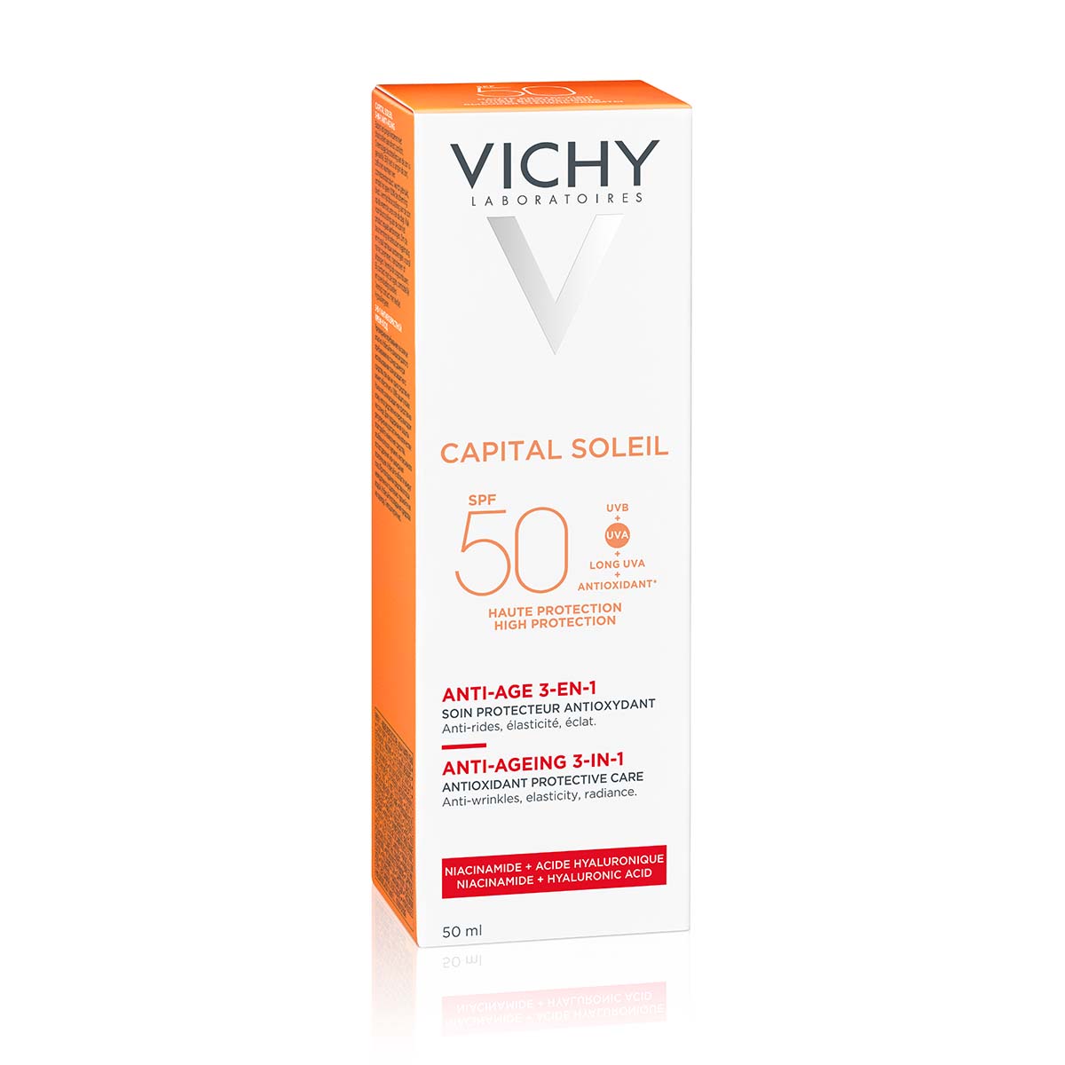 Vichy Ideal Soleil Anti-age, krema ZF50