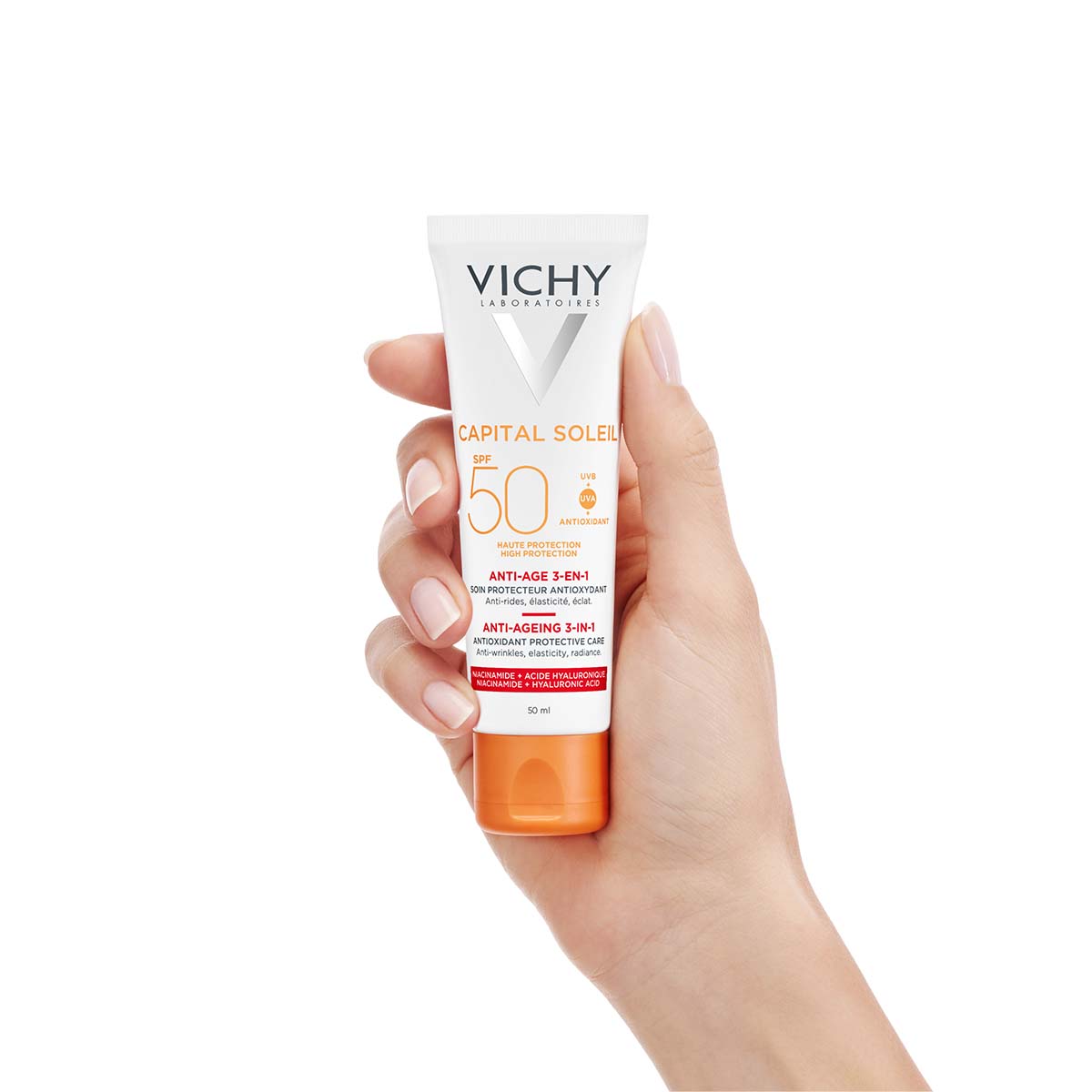 Vichy Ideal Soleil Anti-age, krema ZF50