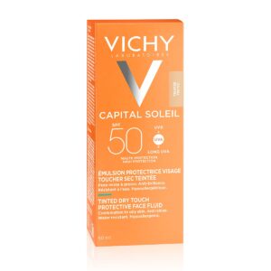 Vichy Ideal Soleil BB Dry Touch, obarvani fluid za obraz ZF50