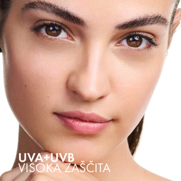 Vichy Ideal Soleil Dry Touch, emulzija za obraz ZF50