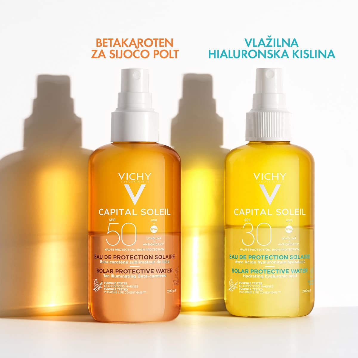 Vichy Ideal Soleil, hidratantna vodica za zaščito pred soncem ZF30