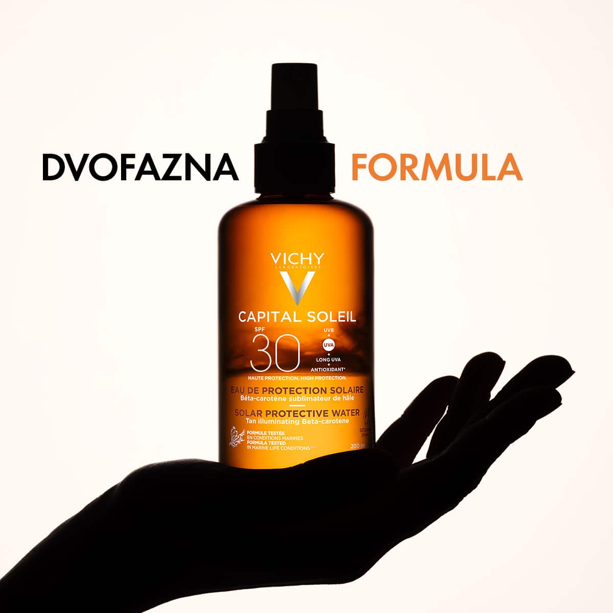 Vichy Ideal Soleil, hidratantna vodica za zaščito pred soncem ZF30