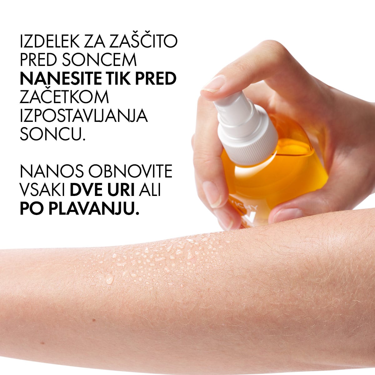 Vichy Ideal Soleil, hidratantna vodica za zaščito pred soncem ZF30