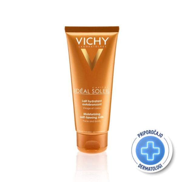 Vichy Ideal Soleil, mleko za samoporjavitev