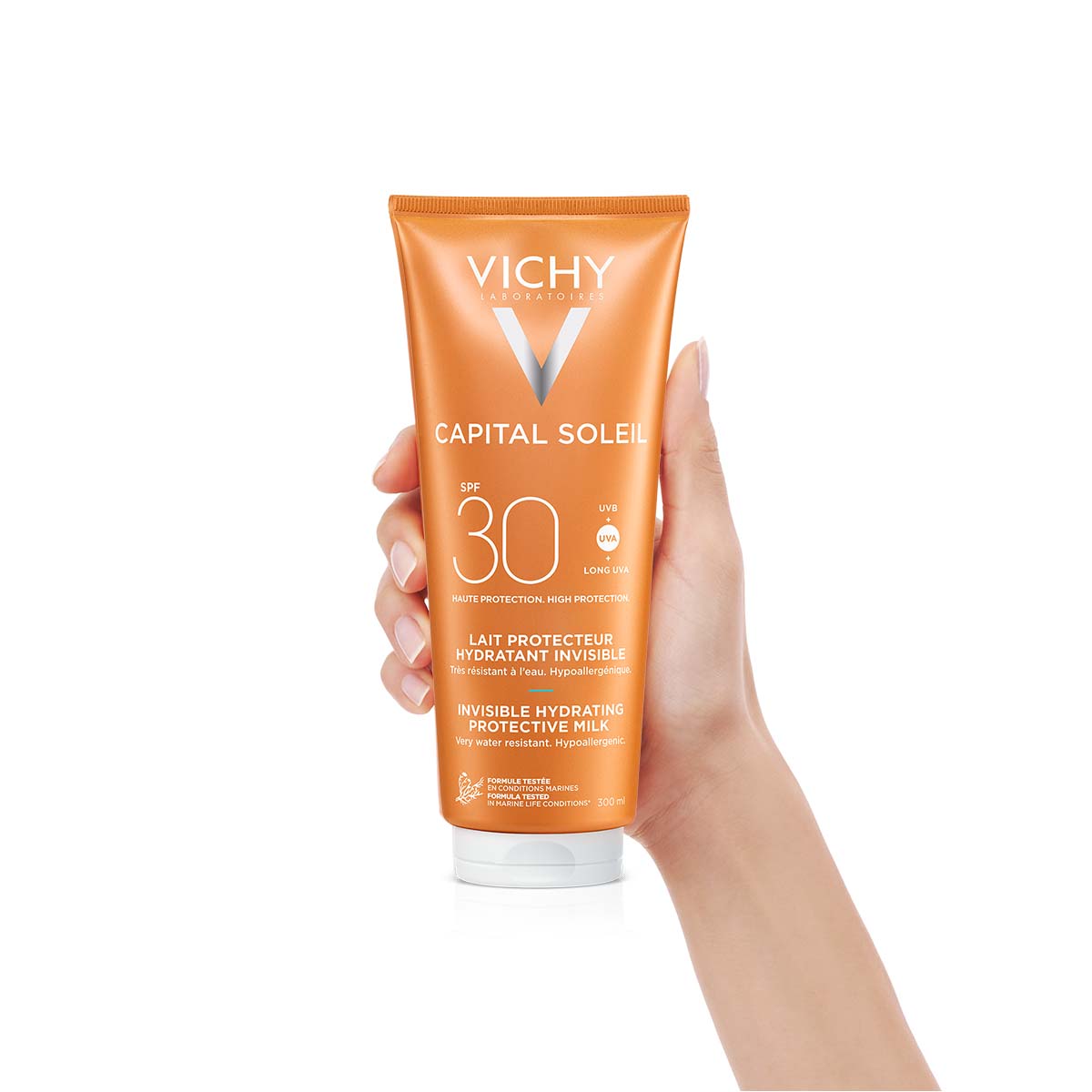 Vichy Ideal Soleil, mleko za sončenje za odrasle in otroke ZF30