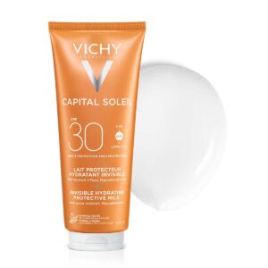 Vichy Ideal Soleil, mleko za sončenje za odrasle in otroke ZF30