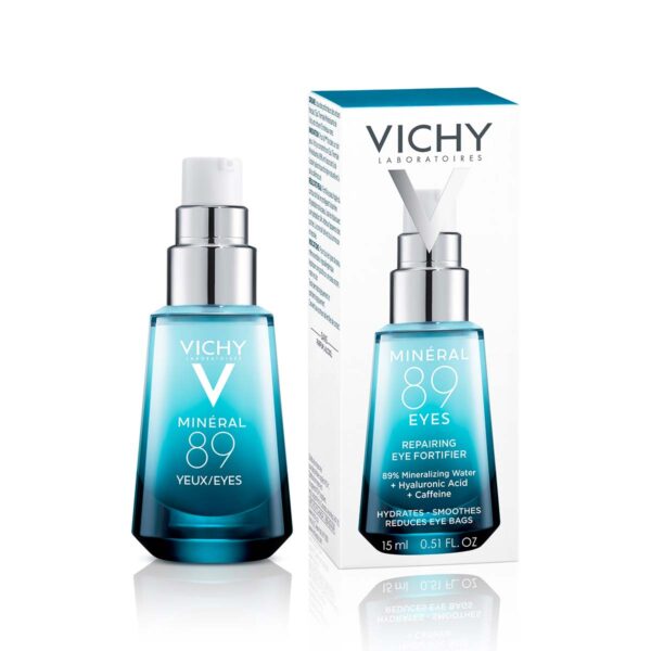 Vichy Mineral 89 Eyes, koncentrat za krepitev in obnavljanje kože okoli oči