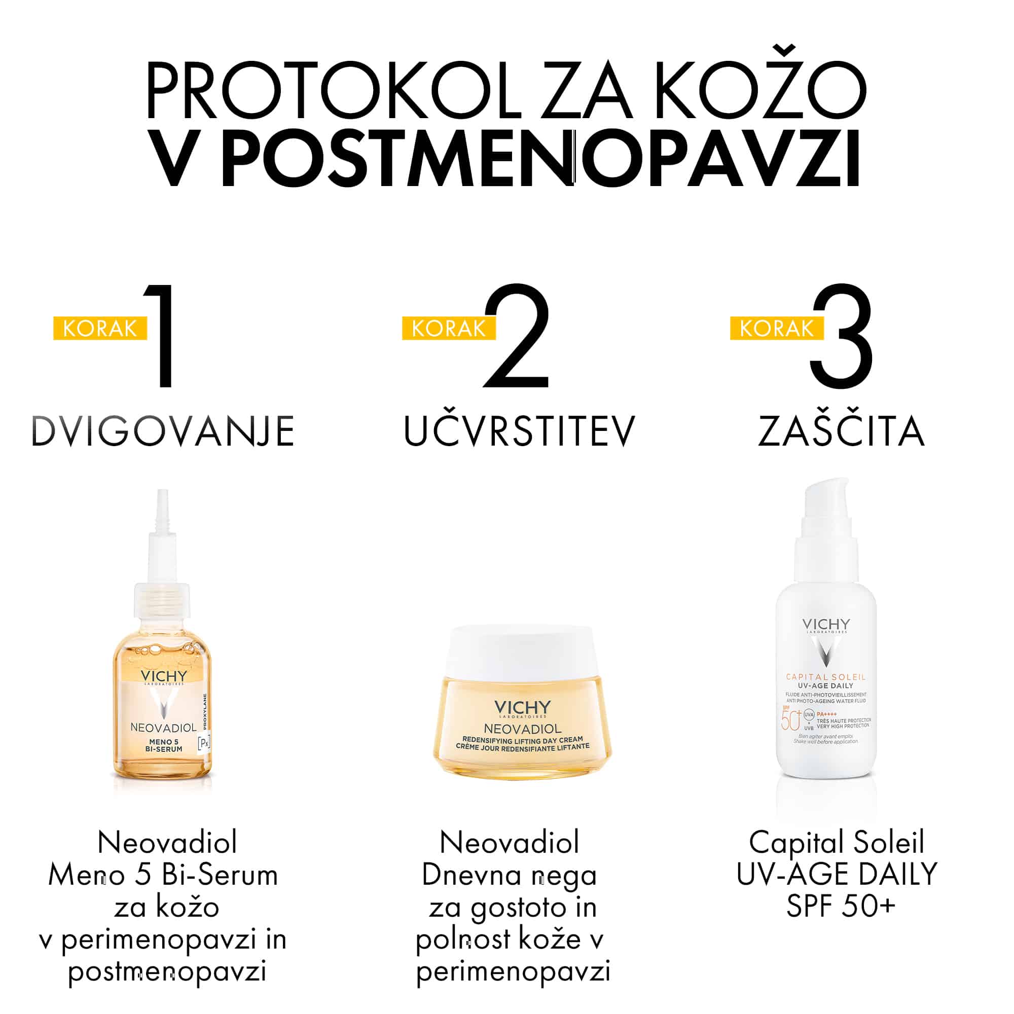 Vichy Neovadiol dnevna nega za gostoto in polnost kože v perimenopavzi - suha koža, 50 ml