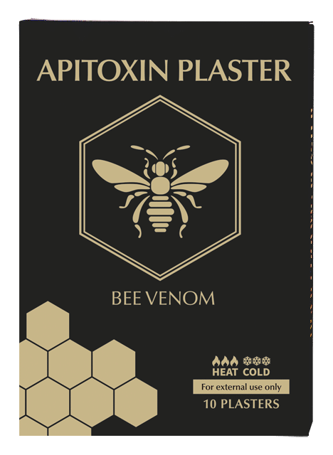 Apitoxin Plaster grelno-hladilni obliž, 10 obližev