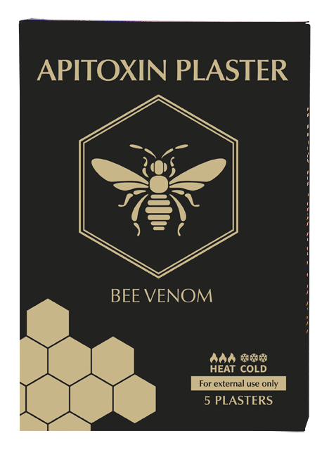 Apitoxin Plaster grelno-hladilni obliž, 5 obližev
