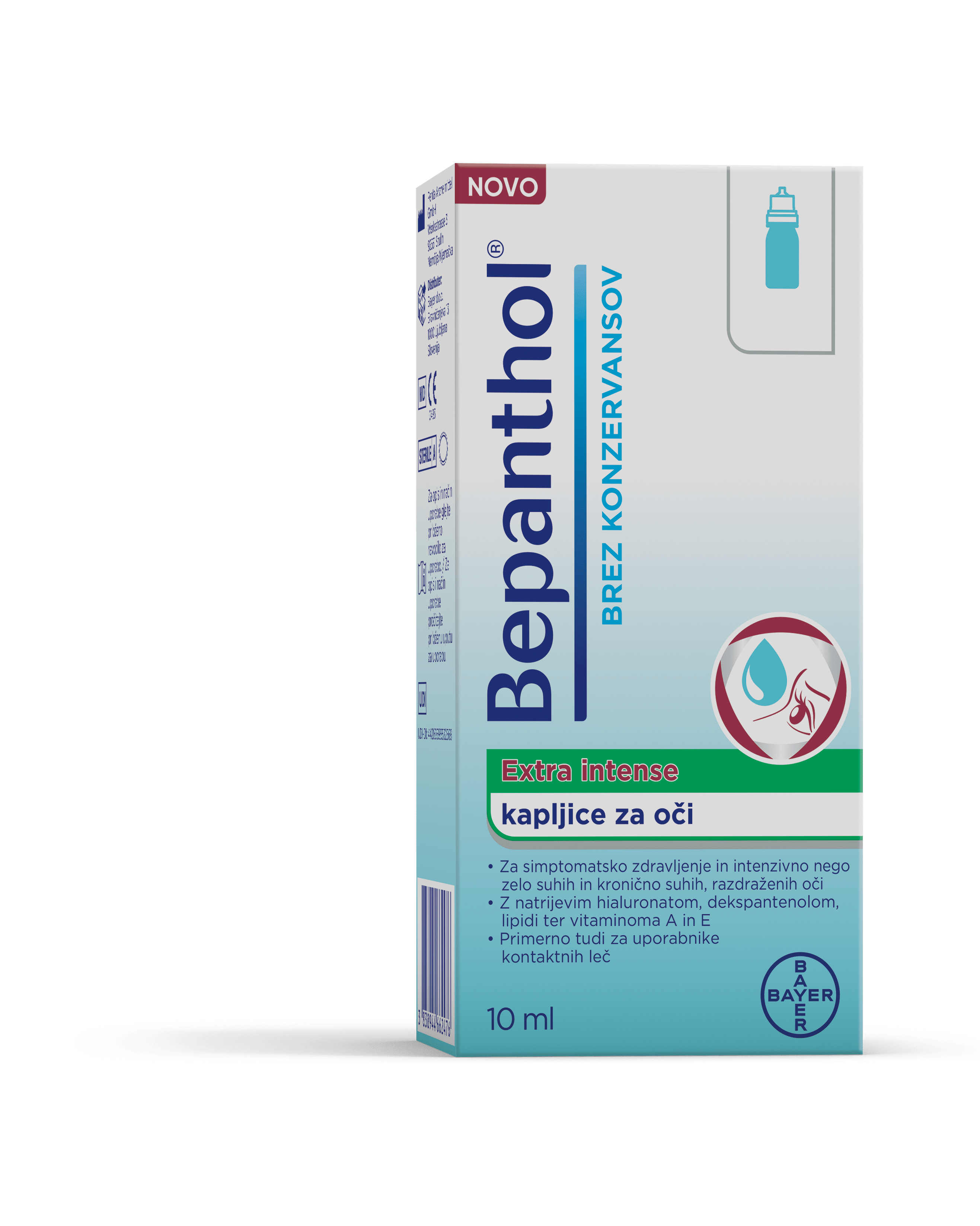 Bepanthol Extra Intense kapljice za oči, 10 ml