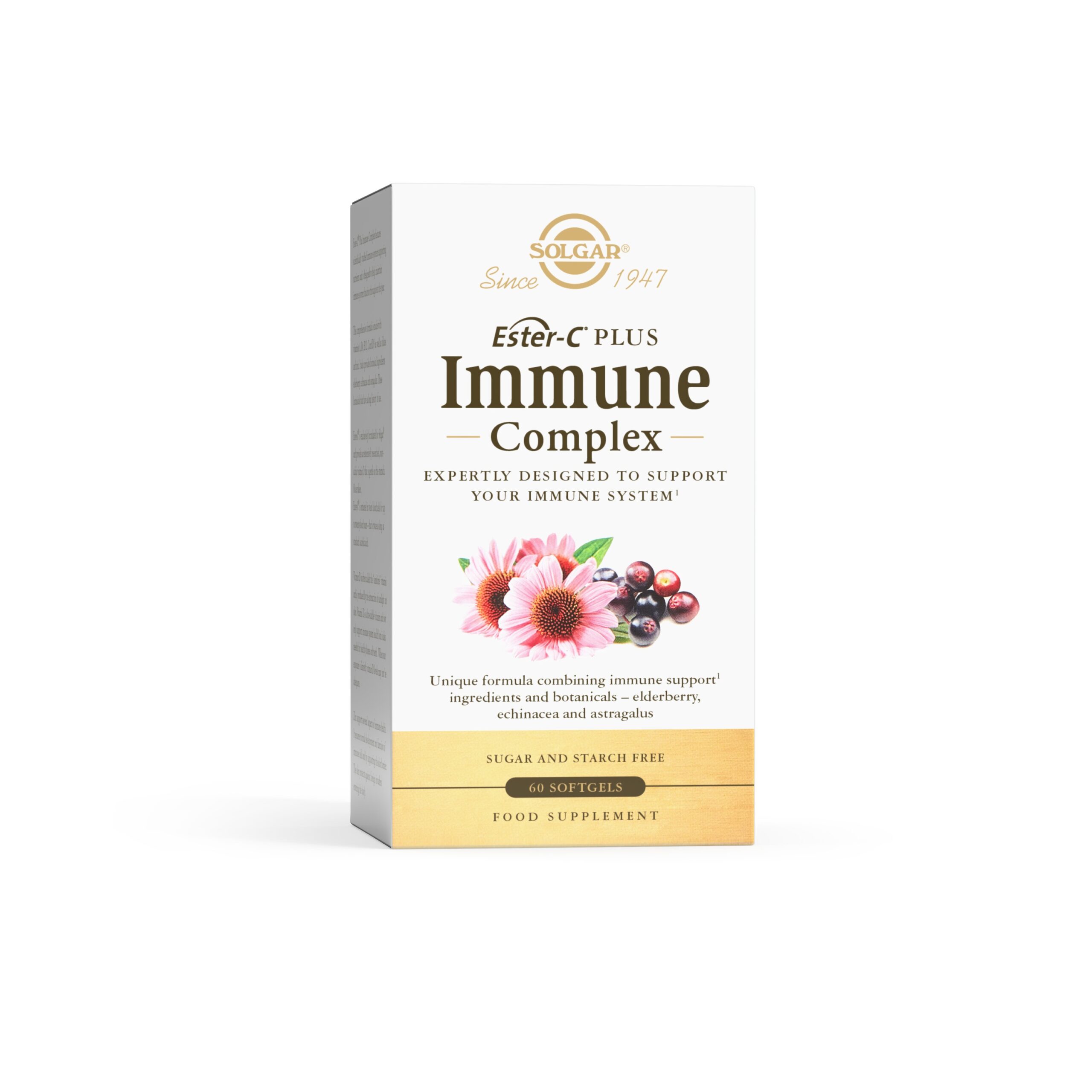 Solgar ester-C plus imuno kompleks, mehke kapsule 60x