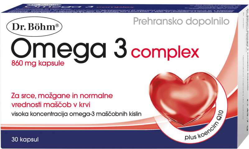 Dr. Bohm omega 3 complex, 60 kapsul