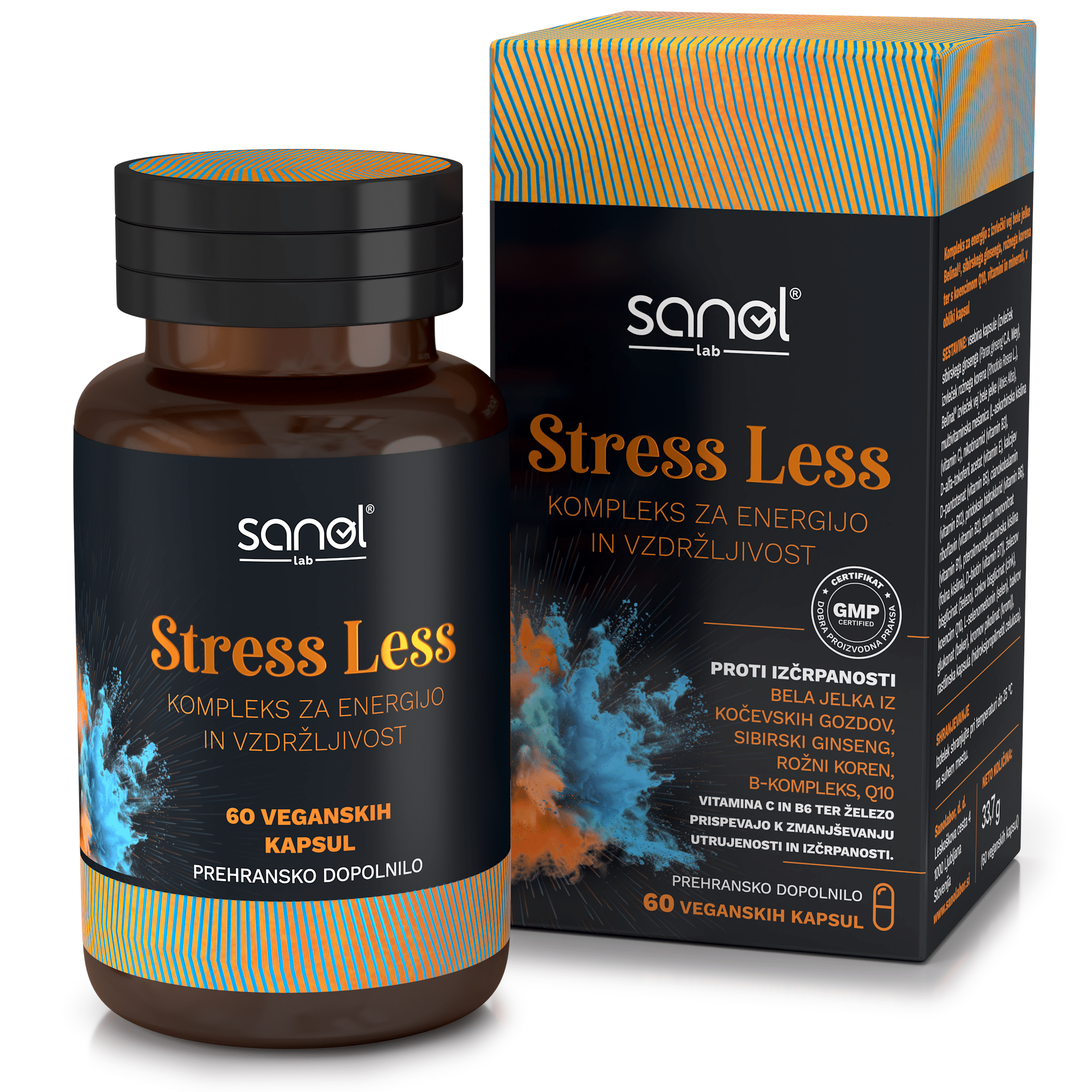 Sanol lab stress lab, 60 kapsul