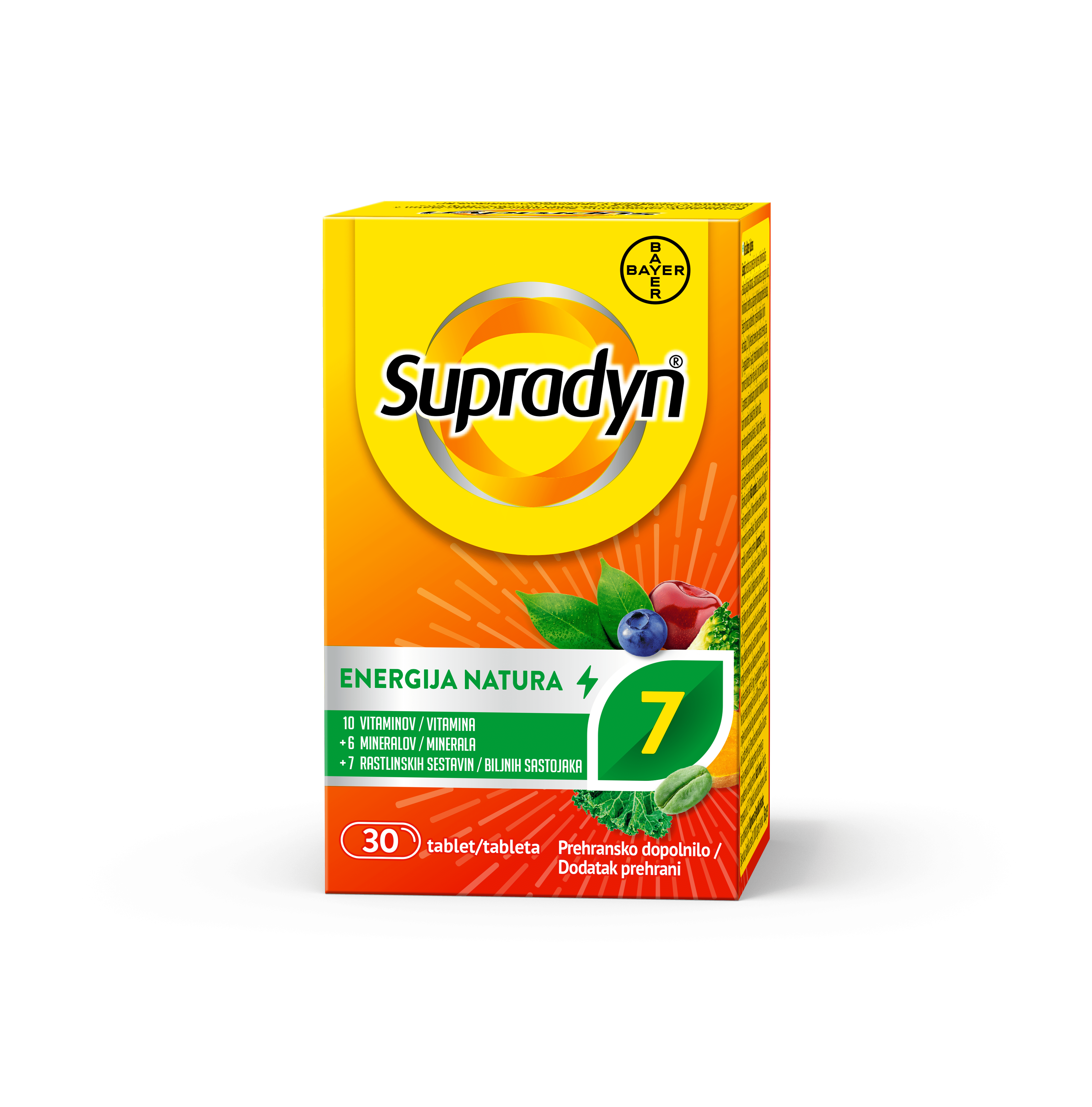 Supradyn Energija Natura, 30 tablet
