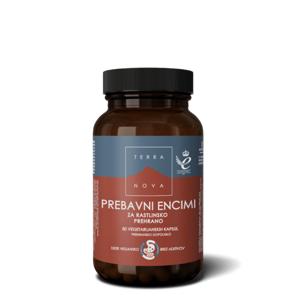 Terranova prebavni encimi kompleks, 50 kapsul