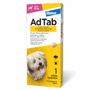 ADTAB 112,5 mg tableta za pse (2,5–5,5 kg)