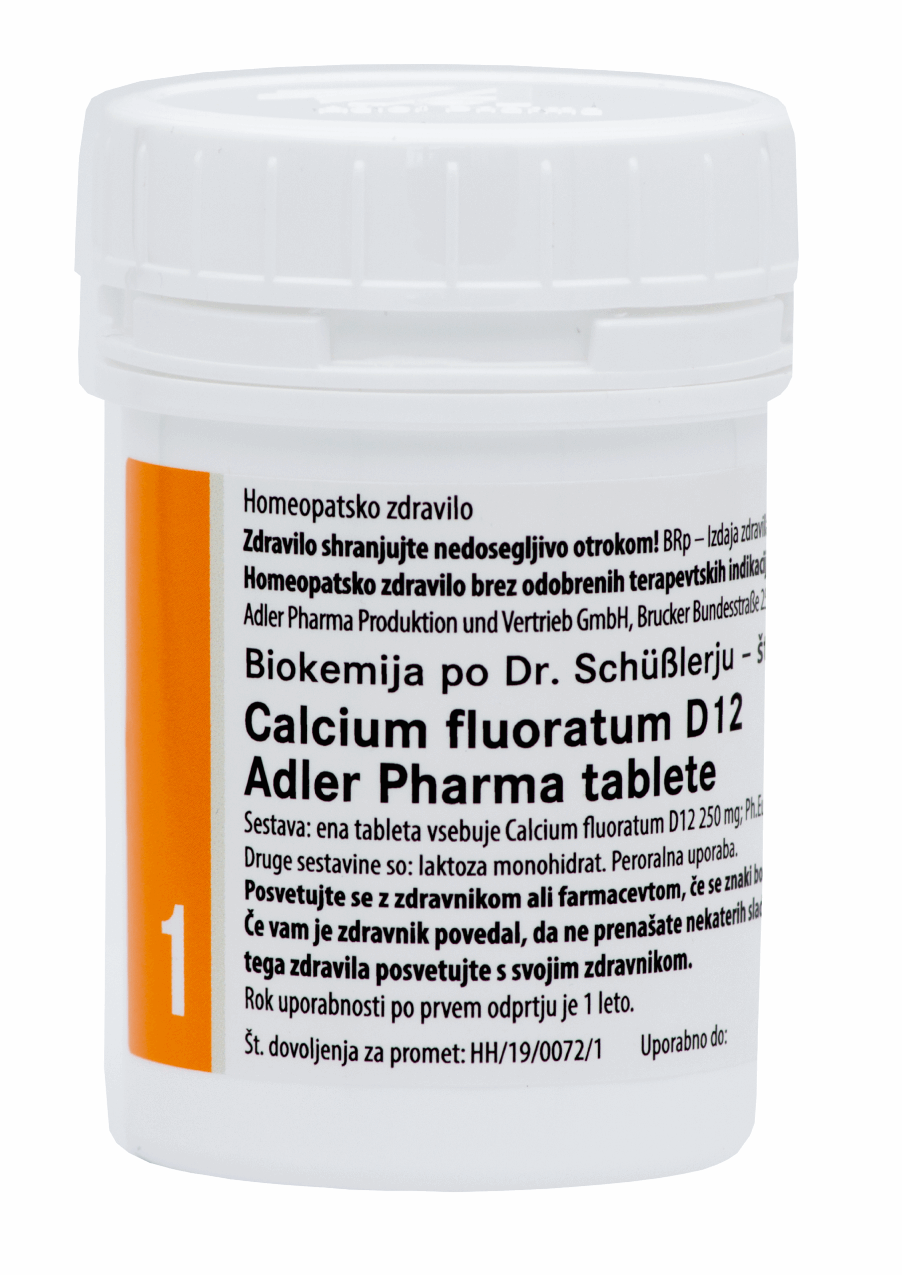 Calcium fluoratum D12 – 400 tablet