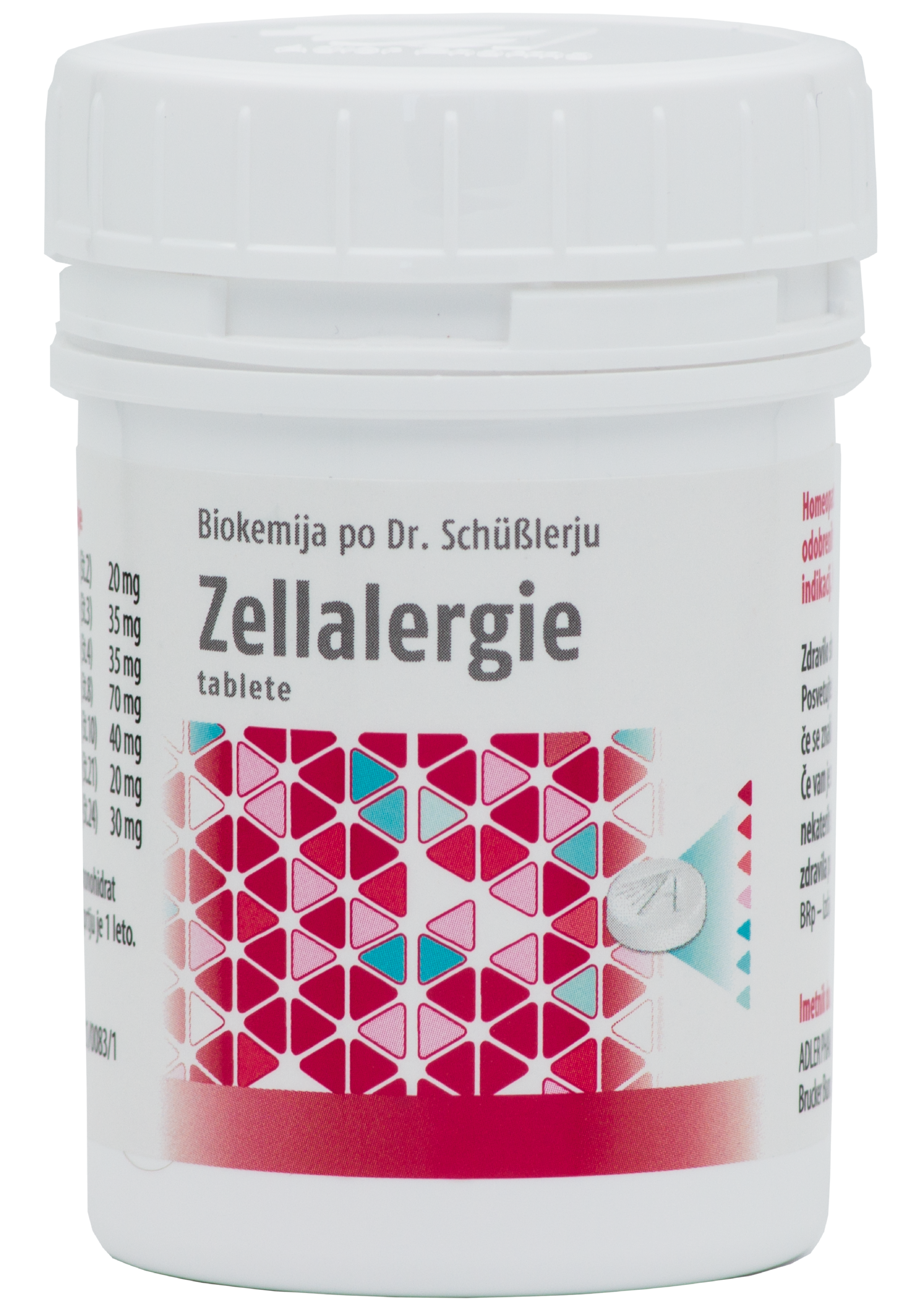 Zellalergie tablete, 400 tablet