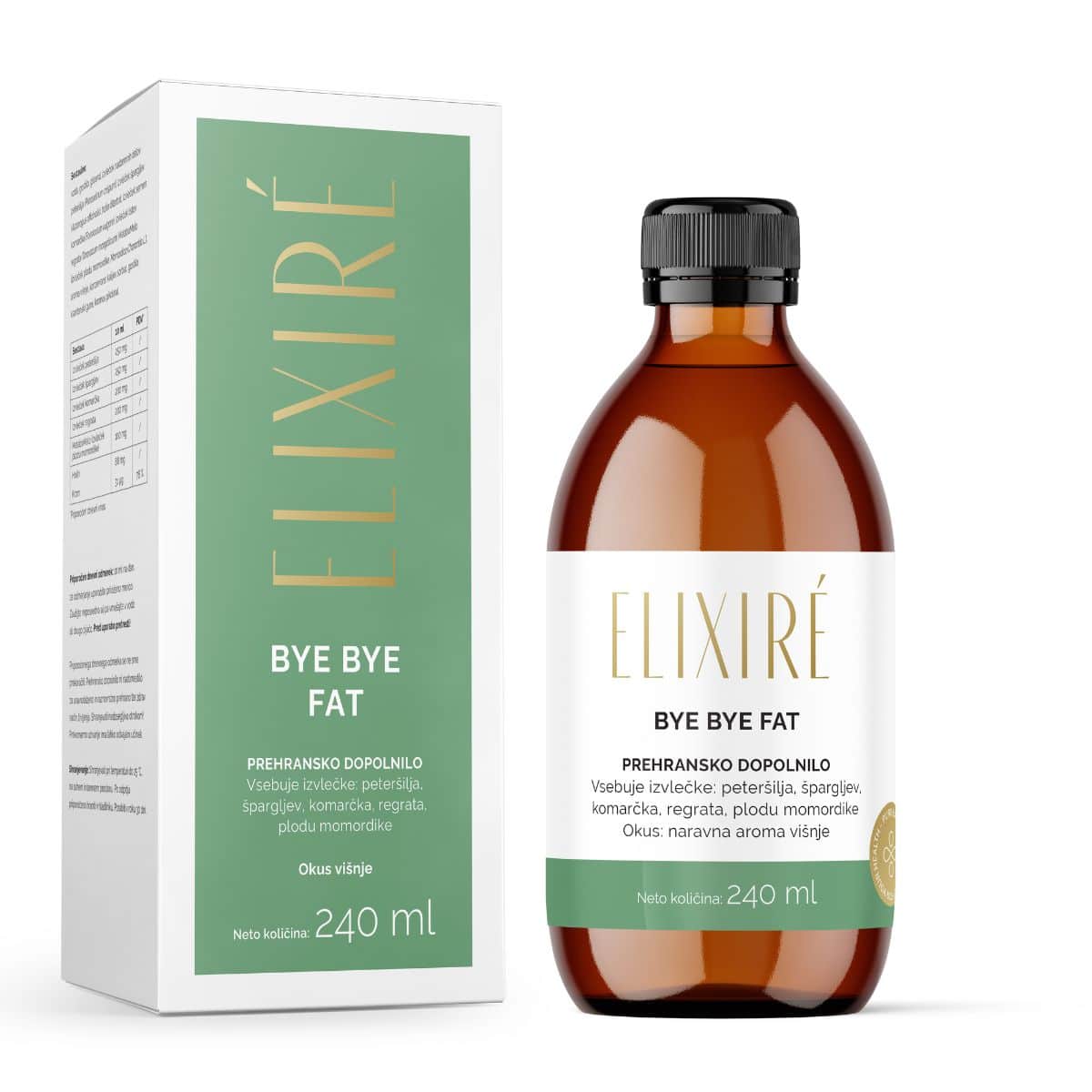 Elixiré Bye Bye Fat, 240 ml