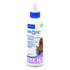 Epiotic čistilo za čiščenje ušes za pse in mačke, 125 ml