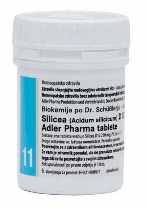 Silicea D12 (Acidum silicicum), 1000 tablet