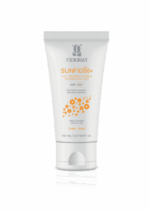 Fiderma sunfid SPF 50+ Nevidno mleko za zaščito pred soncem, 150 ml