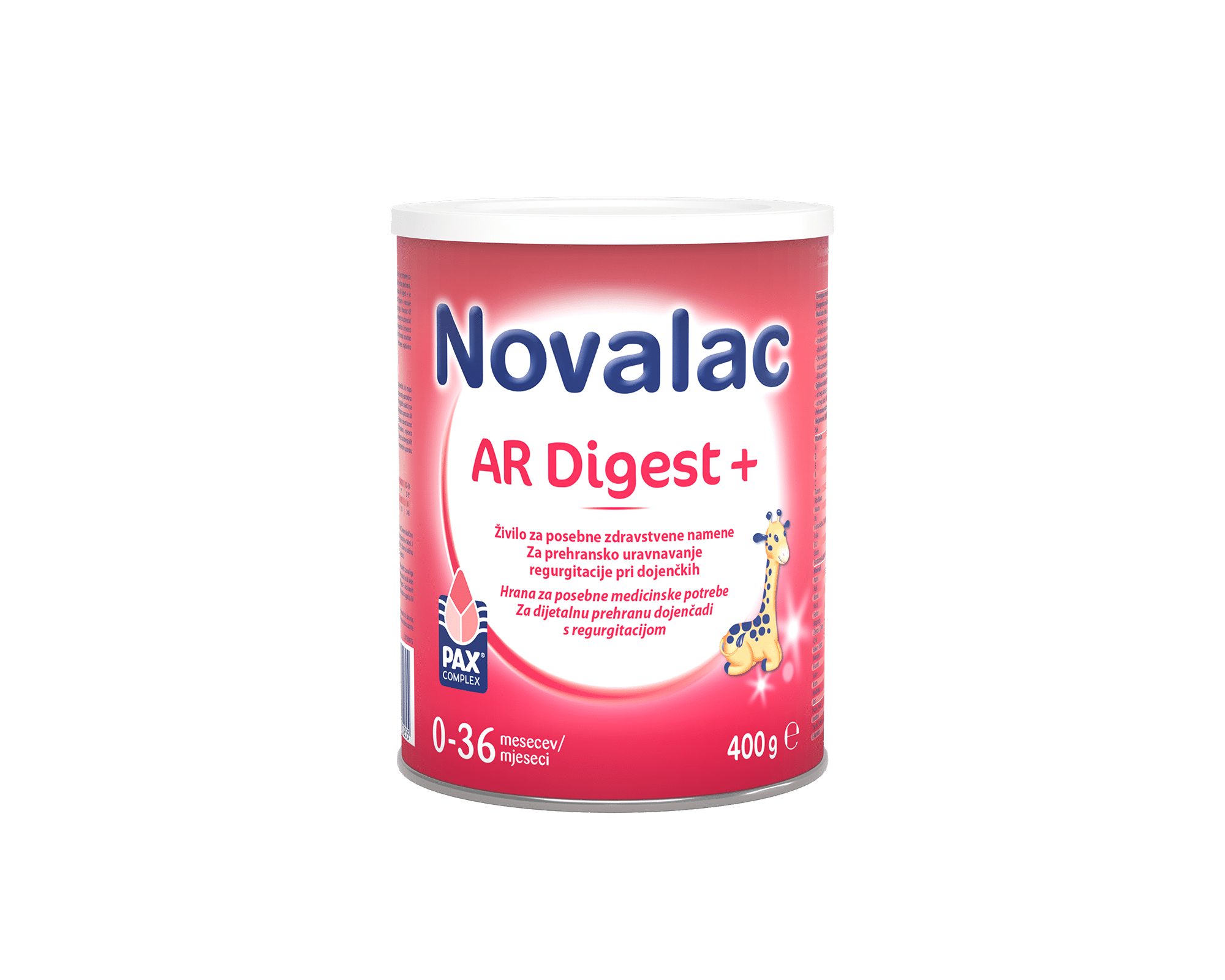 Novalac AR Digest +, formula za dojenčke in majhne otroke s polivanjem