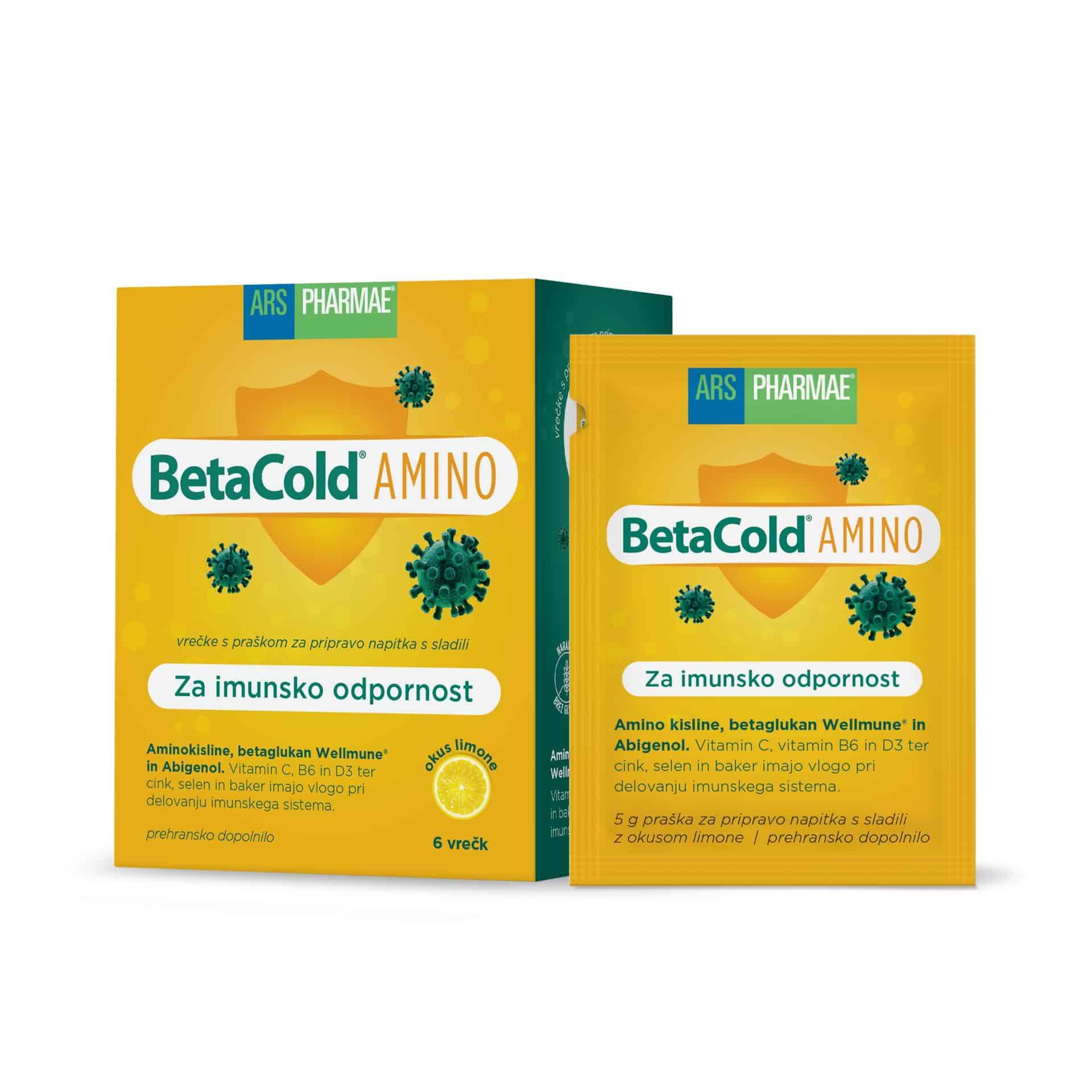 BetaCold Amino, 6 vrečk