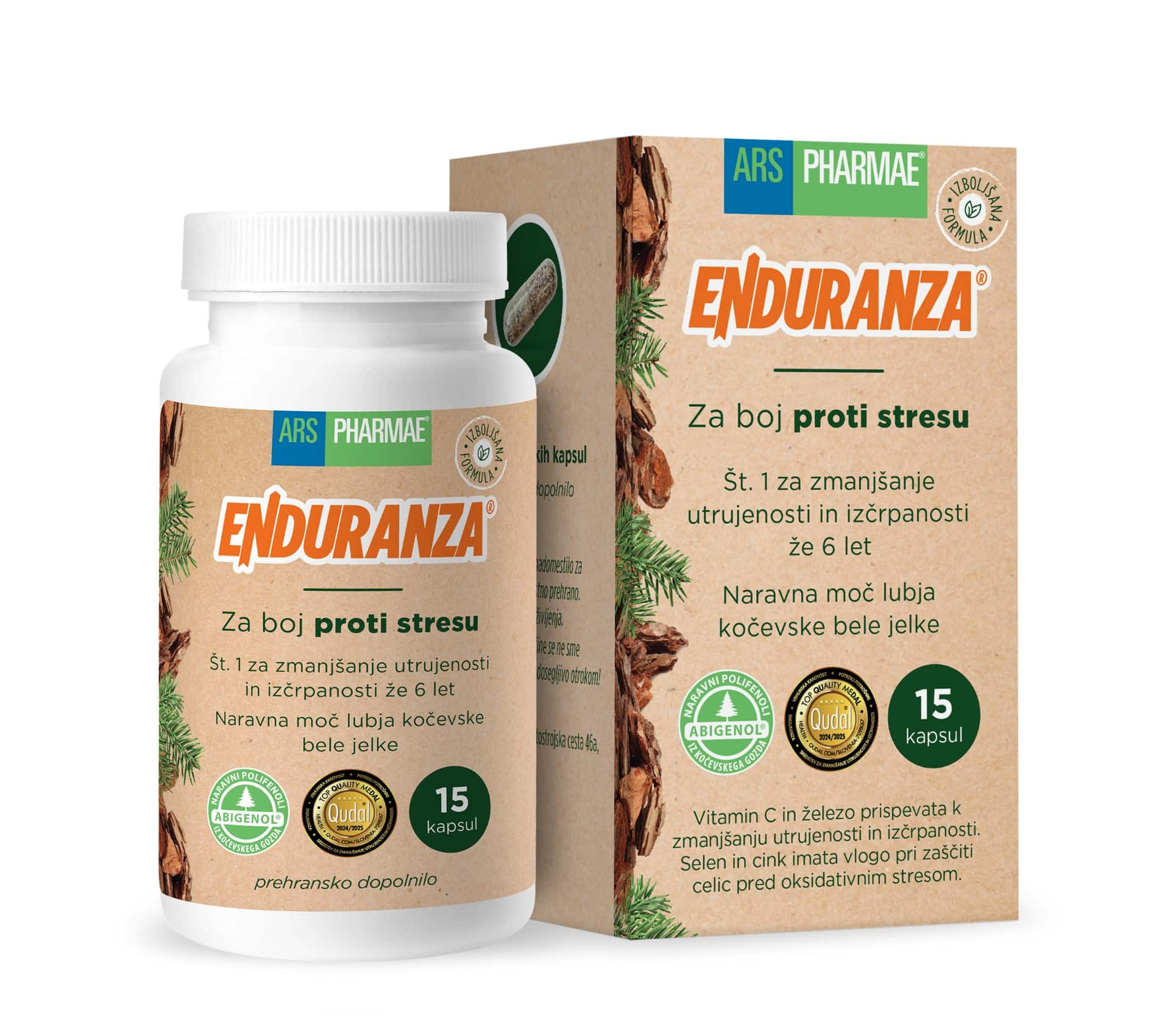 Enduranza, 15 kapsul