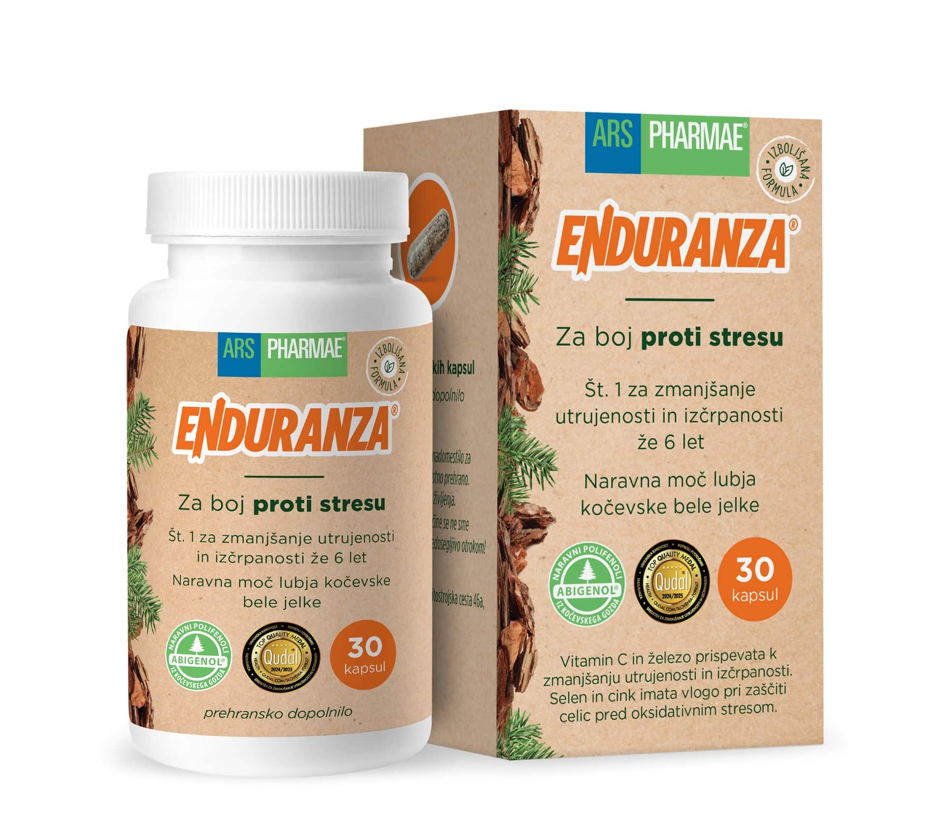 Enduranza, 30 kapsul