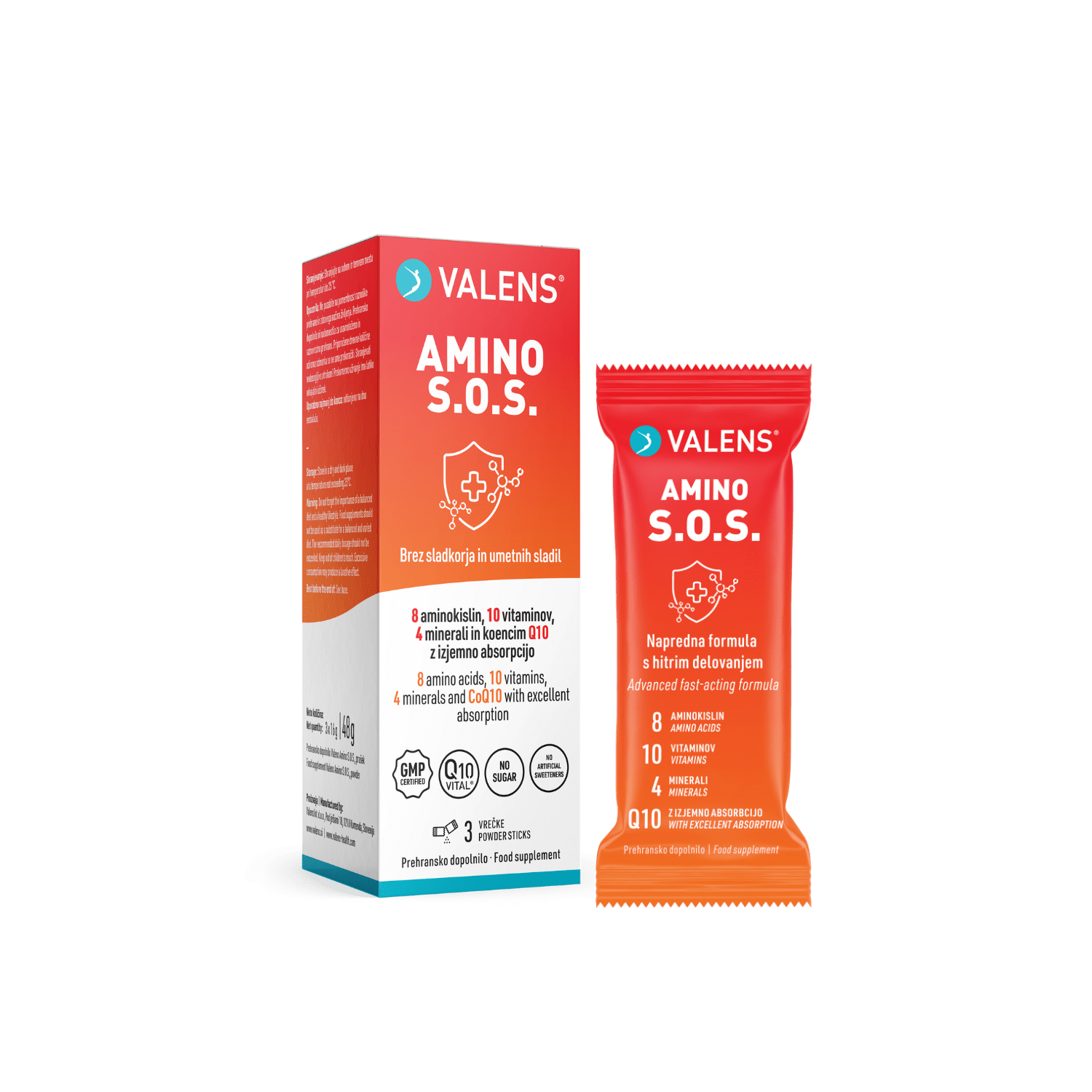 Valens Amino S.O.S. Junior, 3 vrečice