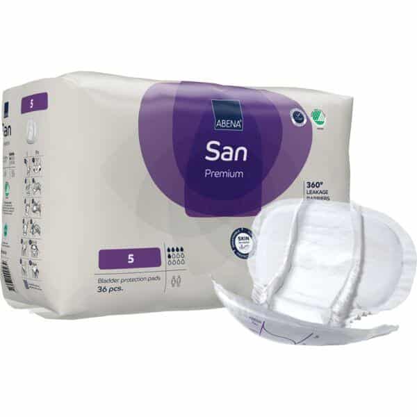 Abena San Premium 5, predloge za inkontinenco (36 kosov)