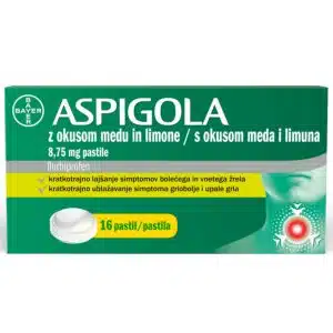 Aspigola 8,75 mg, 16 pastil